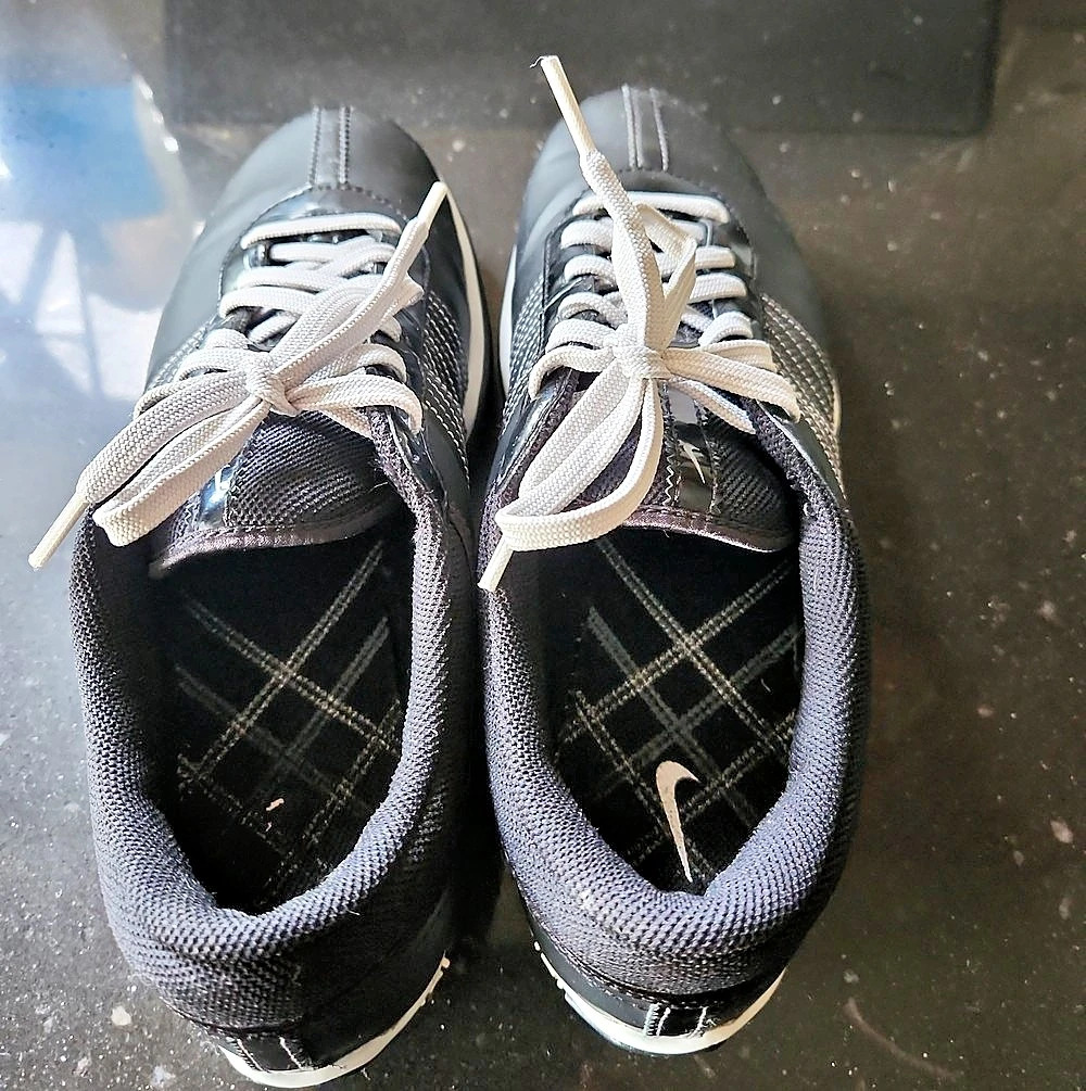 Womens Nike Delight II Golf Shoes Black & White US 7.5
